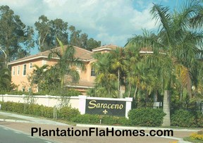 Saraceno homes in Plantation Florida
