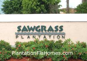 Sawgrass Plantation homes in Plantation Florida